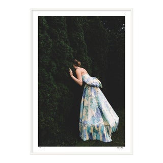Alice Contemporary Framed Photograph by Nick Mele, Small with Custom Silver Frame and Anti-Reflective Acrylic For Sale