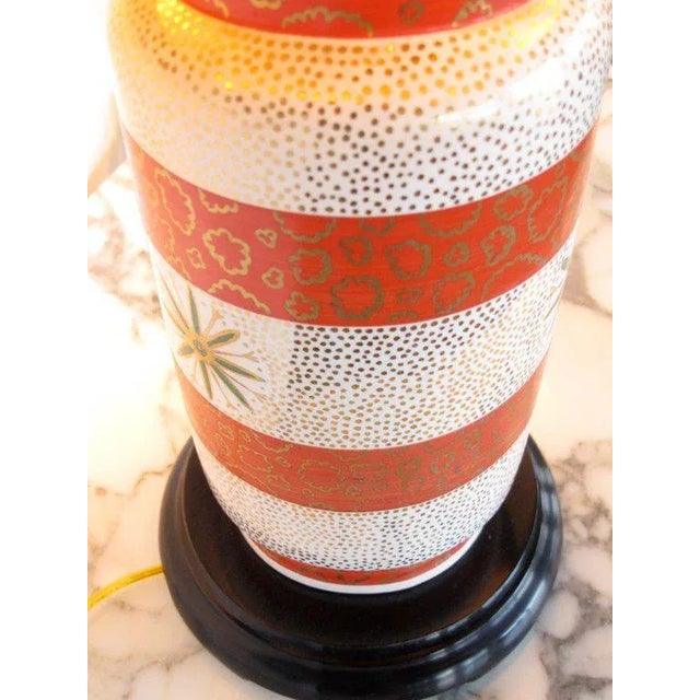 Waylande Gregory Ceramic Lamps - a Pair For Sale In Tampa - Image 6 of 9