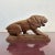 Vintage Boho Hand-Carved Lion Sculpture For Sale - Image 4 of 7