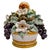 French Provincial Antique Hand-Painted French Barbotine Fruit & Floral Centerpiece For Sale - Image 3 of 7