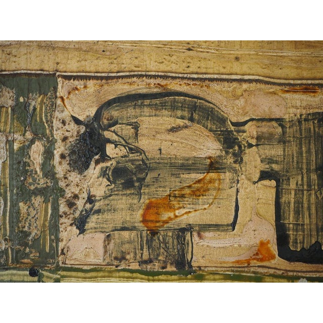 Jean -Pierre Vielfaure, Palmes de vent, 20th-Century, Oil on Canvas For Sale - Image 5 of 8