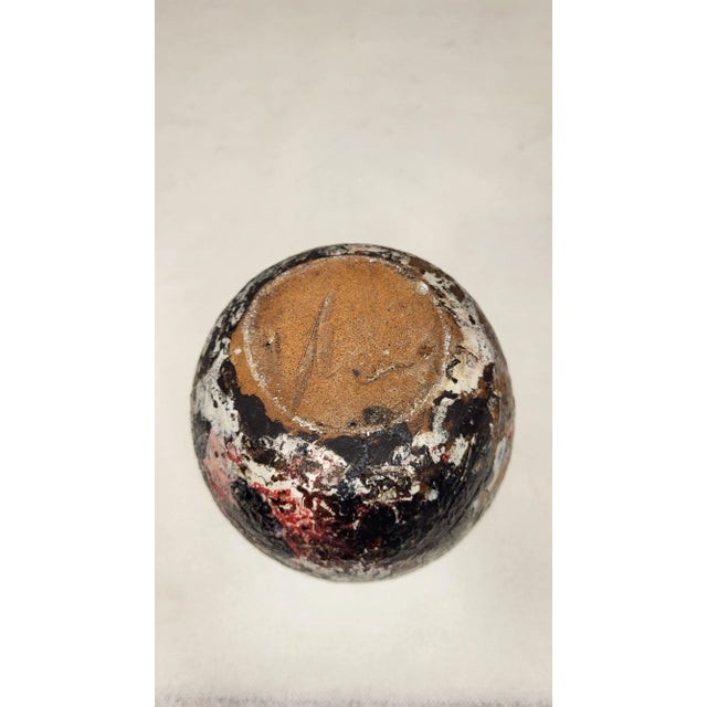 Vintage Stoneware Vase by David Whitehead For Sale - Image 5 of 6