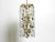 Very impressive beautiful rare mid century modern brass crystal glass chandelier. Manufactured in the 1960s by the...