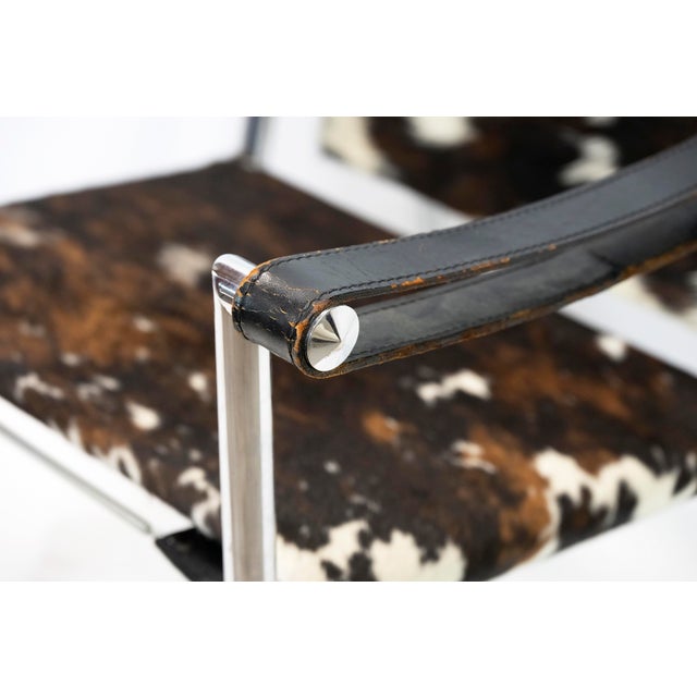 Cassina Vintage LC1 Chair by Le Corbusier for Cassina For Sale - Image 4 of 9