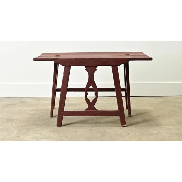 Dutch 19th Century Painted Chair-Table For Sale - Image 10 of 12