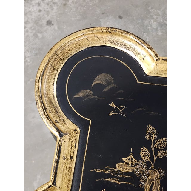 E.j. Victor Fine Furniture Chinoiserie Style Coffee Table For Sale - Image 9 of 17