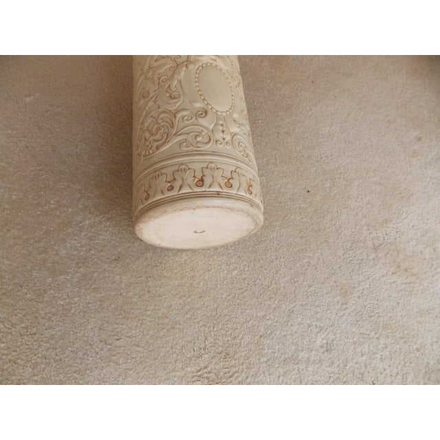 Neoclassical 1930s Weller Pottery Umbrella Stand For Sale - Image 3 of 5