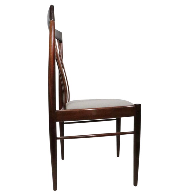 Set of Six Mid Century Danish Modern Dining Chairs by H. W. Klein for Bramin Mobler For Sale - Image 9 of 17