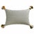 Add a touch of elegance and calming fragrance to your home with this exquisite, handmade lavender-filled accent pillow....
