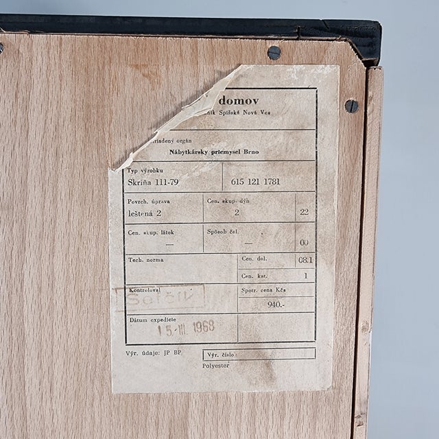 Vintage Wardrobe in Ash by Francisek Mezulanik, 1970s For Sale - Image 10 of 15