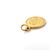 Vintage 1960s Italian 18k “Dio Ti Protegga” (May God Protect You) Medallion, Pendant For Sale In Los Angeles - Image 6 of 8