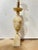 1940’s Italian Curved Alabaster Single Lamp For Sale - Image 4 of 6