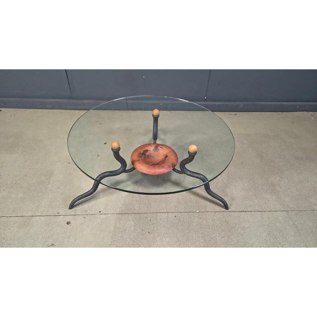 Wrought Iron Coffee Table from DAB, Netherlands, 1970s For Sale - Image 11 of 12