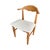 Vintage mid-century Danish Brutalist "bull horn" dining chairs designed by Henning Kjærnulf for EG Kvalitetsmøbel of...