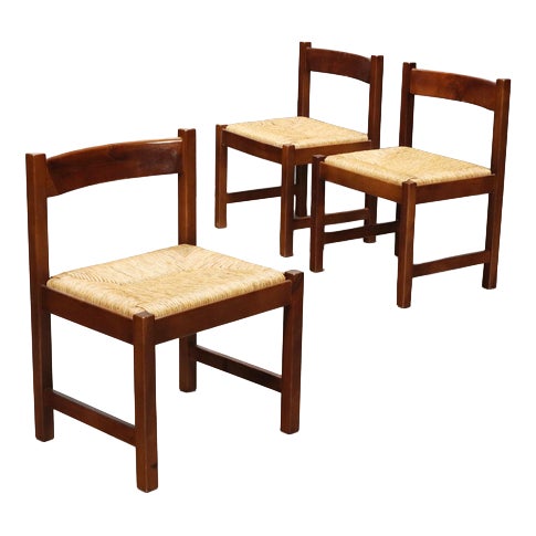 Torbecchia Chairs by Giovanni Michelucci for Poltronova, Set of 3 For Sale