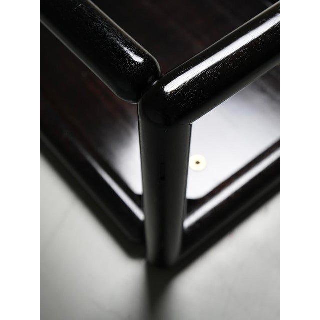 Gavina Italian Three-Seater Sofa in Velvet by Carlo Scarpa for Gavina, 1970s For Sale - Image 4 of 17