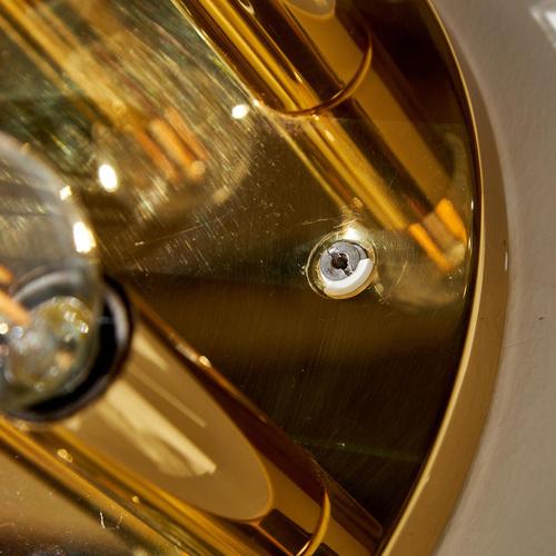 Brass Wall Lamp from Sölken Leuchten, 1970s For Sale - Image 6 of 13