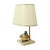 Duck Lamp in Brass, Resin and Travertine by Malevolti by Artiflex, 1970s For Sale - Image 9 of 18