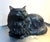 Black Ceramic Cat Statue For Sale - Image 6 of 6
