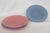 This brilliant Set of 4 Dinner Plates is made of ceramic. These beautiful vintage plates were made by Fiesta, specifically...