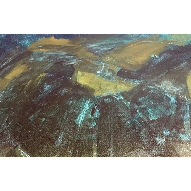 Abstract Expressionist Painting by Aidan Sobon For Sale - Image 4 of 6