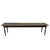 Antique Serving Table Console Table on Porcelain Casters, 1890s For Sale - Image 3 of 12