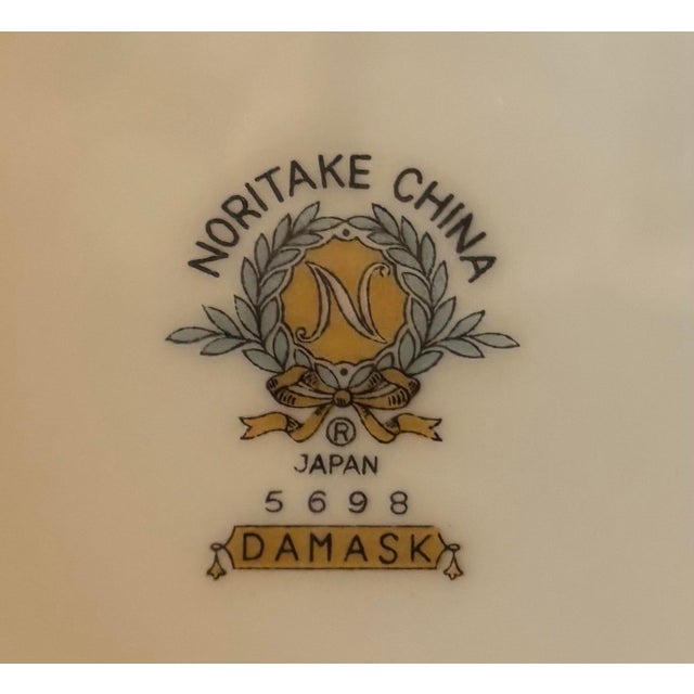 Metal Vintage Noritake Dinnerware Set + Accessories - 99 Pcs For Sale - Image 7 of 12