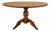 Antique Style Old Pine Round Farmhouse Kitchen Table For Sale