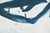 Contemporary Robbie Kemper "Black and Blue Gray Loops" Abstract Expressionist Acrylic Painting For Sale - Image 3 of 6