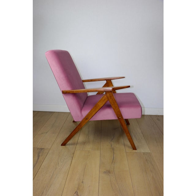 Vintage B-310 Var Lounge Chair with Pink Upholstery, 1970s For Sale - Image 4 of 11