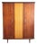 Mid-Century Danish Duotone Wardrobe, 1960s For Sale