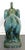 Ceramic 1970's Hollywood Regency Large Green Glaze Ceramic Elephant Symbolizing Good Fortune and Positive Energy For Sale - Image 7 of 14