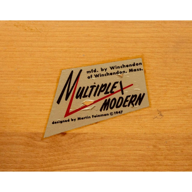 Set of Three Martin Feinman for Winchendon Stacking Chests For Sale - Image 9 of 10