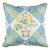 2020s Schumacher Caldwell Patchwork 20" Pillow in Yellow & Cornflower For Sale - Image 5 of 5