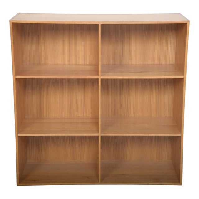 Vintage Bookcase in Elm from Mogens Koch, 1970s For Sale