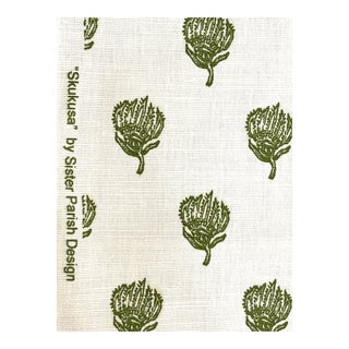 Sister Parish Petite Skukusa Leaf Green - 2 Yards For Sale