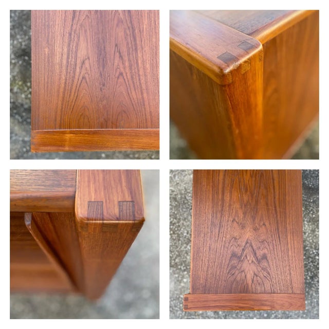 Danish Modern Teak Tambour Credenza | by Dyrlund For Sale - Image 11 of 13