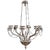 20th Century Empire Silvered Ceiling Candleholder For Sale - Image 11 of 11