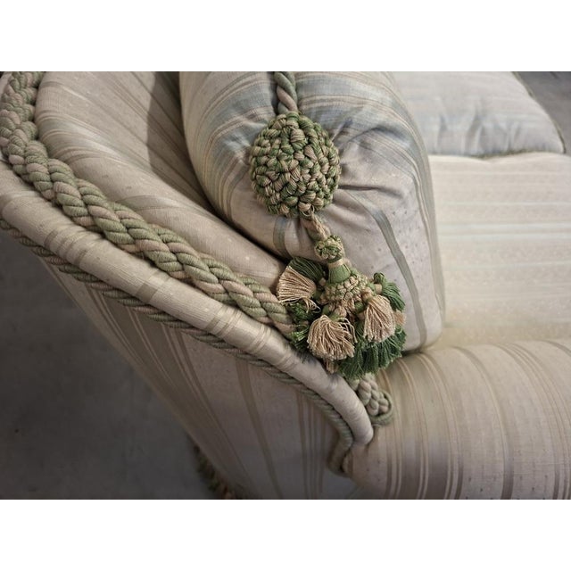 Vintage San Leucio Silk Sofas, 1980s, Set of 2 For Sale - Image 9 of 13