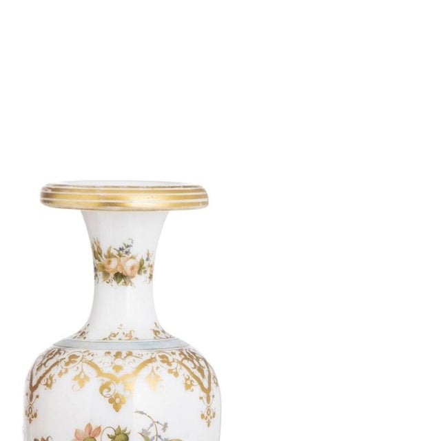 Crystal and Opaline Glass Jugs, 19th Century, Set of 2 For Sale - Image 4 of 6