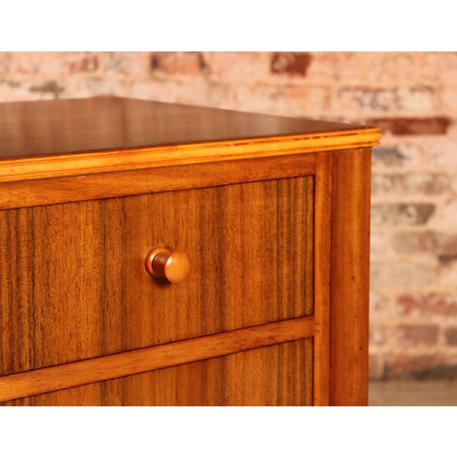Mid-Century Modern Walnut Bedside Table from Morris of Glasgow, 1960s For Sale - Image 4 of 8