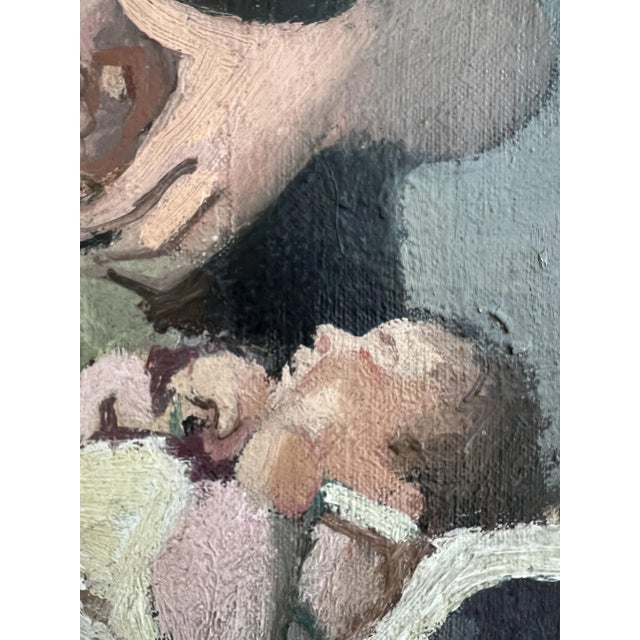 Henry Meylan, Mère et enfant, Oil on Canvas, Framed For Sale - Image 9 of 13