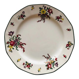 Vintage Royal Doulton Old Leeds Spray Salad Plates- Set of 4 For Sale