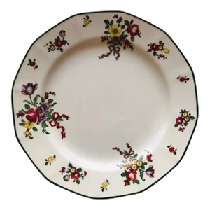Vintage Royal Doulton Old Leeds Spray Salad Plates- Set of 4