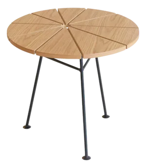 Small and Tall Bam Bam Oak Table by OK Design