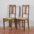 Pair of liberty chairs with golden metal plaque measures 41.5 x 43 x h 98.5 x h sed 45 category liberty style chairs...