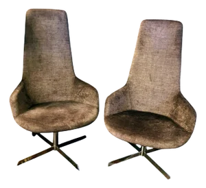 Set of Space Age Swivel Chairs