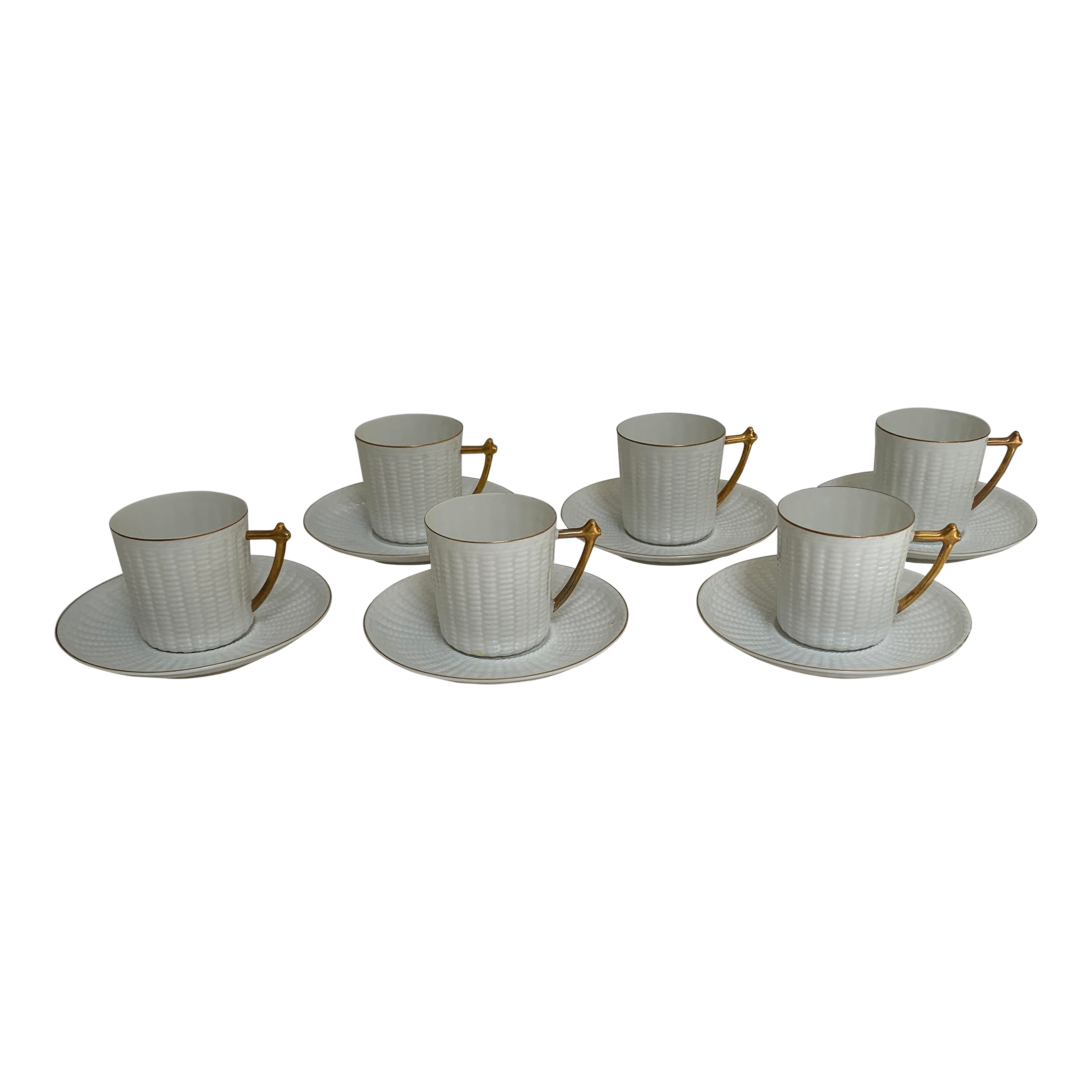Mid 20th Century C H Field Haviland Limoges Demitasse/Espresso Set