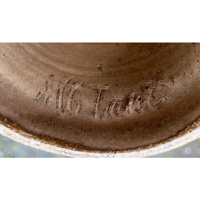 Mid 20th Century Rare Mid 20th Century Modern Brutalist Marjorie Graham Trout Pottery Vase Ca Designer For Sale - Image 5 of 18