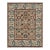 Rug & Kilim’s Caucasian Kuba Style Rug in Beige-Brown With Floral Patterns For Sale